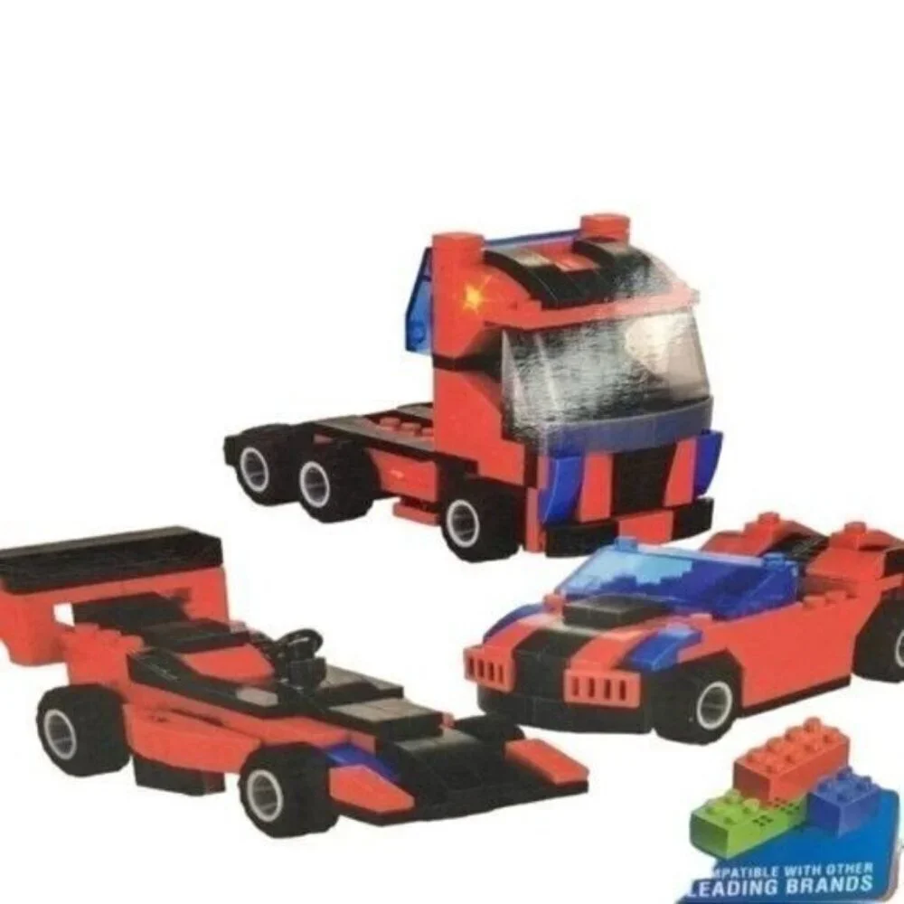 Top Blox Street Machines Building Blocks Set New
